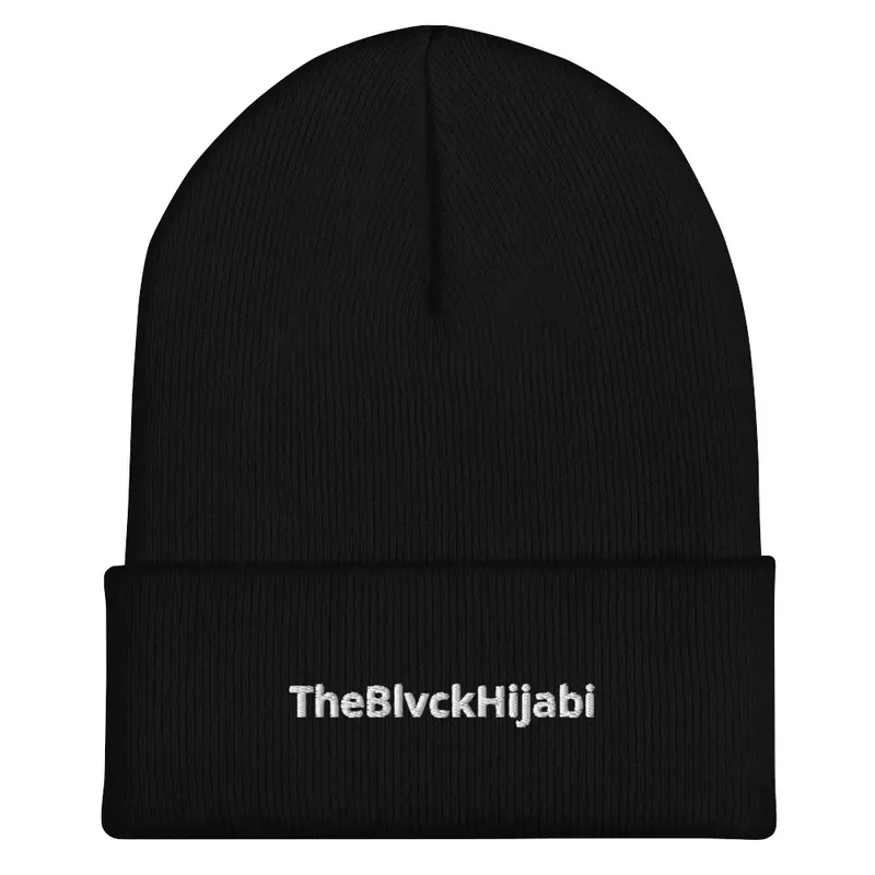 TheBlvckHijabi Brand Beanie